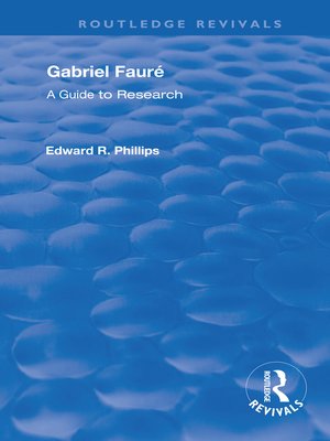 cover image of Gabriel Faure
